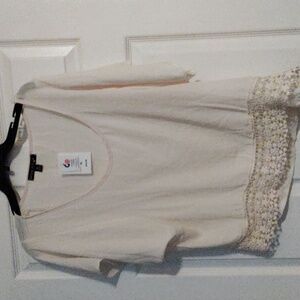 Cream colored top